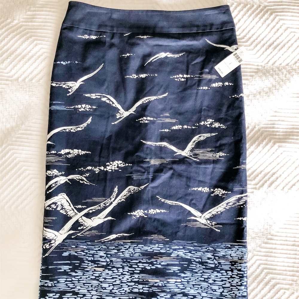 Anthropologie Shorebird Pencil Skirt